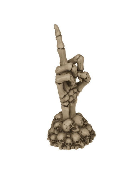 Dekorative Figur Skeleton Hand Fuck Off BG-5-0541 15x7x7cm