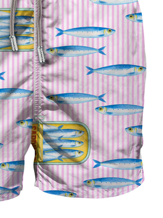 Multi Men's Swimwear Shorts Multi with Patterns