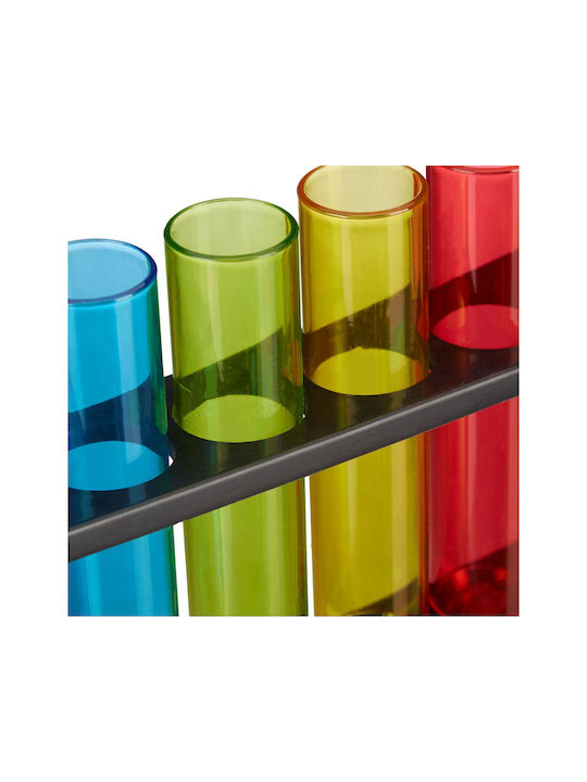 Relaxdays Glass Shooters 6 Pieces