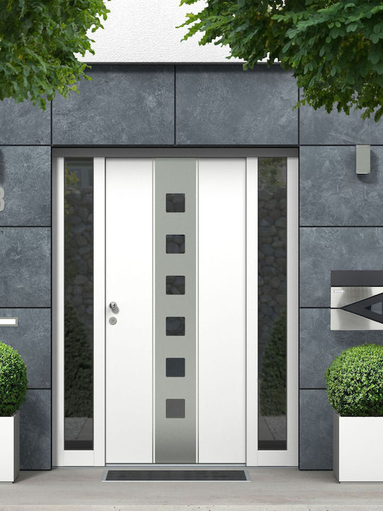Relaxdays Cutie Poștală Pentru Exterior Din Inox Gri