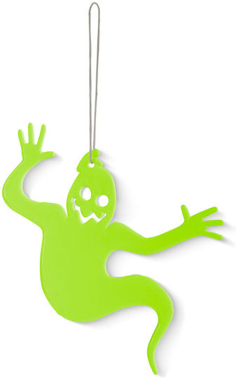 Halloween Phosphorescent Decoration Ghost 15x12 Cm 2 Pcs Plastic Reusable