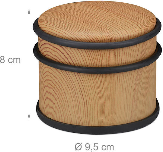 Türstopper Rostfreier Stahl Grau 2 Stücke