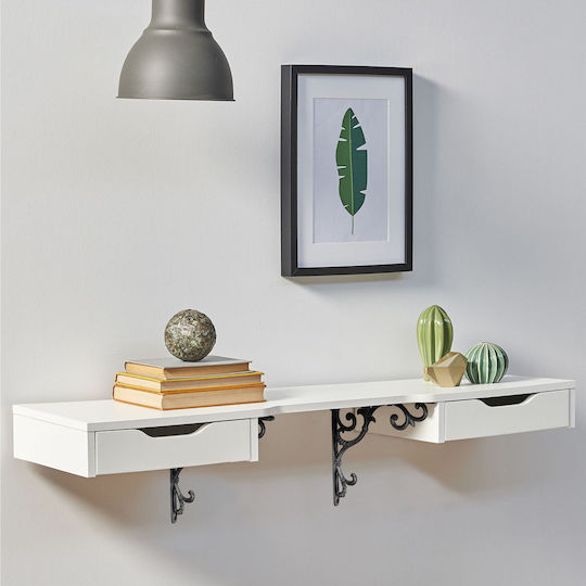 Relaxdays Raft De Colț Din Metalic Negru 245x245mm 2 Bucăți 10032098_46