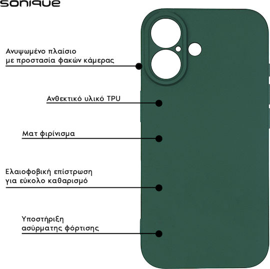 Silicone Case My Colors Sonique Xiaomi Xiaomi 15t Pro 5g Dark Green