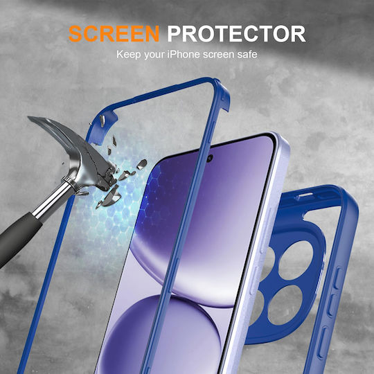 Techsuit Colorverse 360 Vollschutz Transparent für Honor 600 Lite