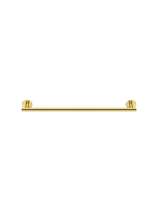 Sanco Gaea Bathroom Rail Wall-Mounted with Screws Gold