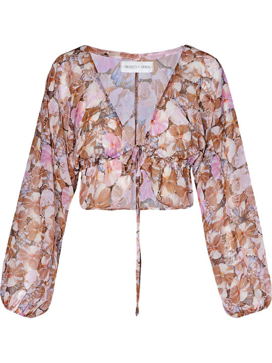 Women's Crop Top Floral