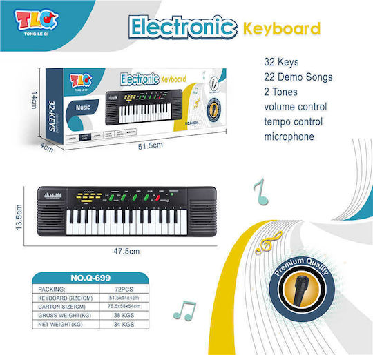 Tradesor Harmonium Q-69932 Für 3+ Jahre