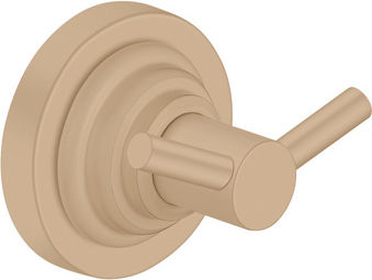 Sanco Vintage 120548-M25 Badezimmerhaken Doppel mit Schrauben Gold