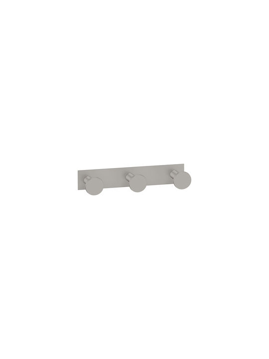 Sanco Bath 00683-А75 Трипла Кука За Банята С Винтове Кафява