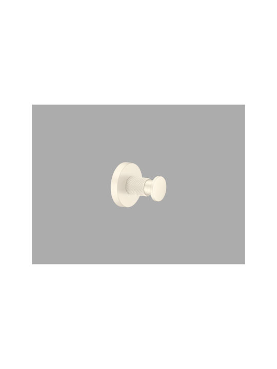 Sanco Dorian Bathroom Hook Single with Screws 104x5cm Grey