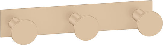 Sanco Bath 00683-М101 Тройна Кука За Банята С Винтове Бяла
