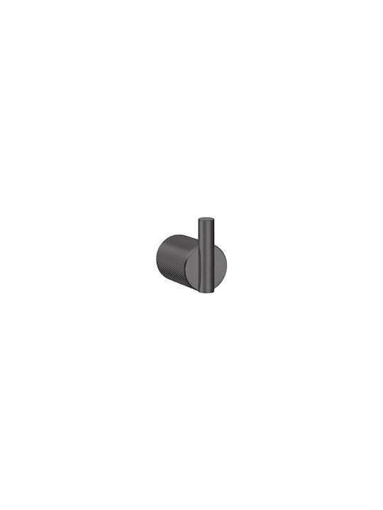 Sanco Lithos 121108-M101 Single Bathroom Hook Wall-Mounted With Screws White