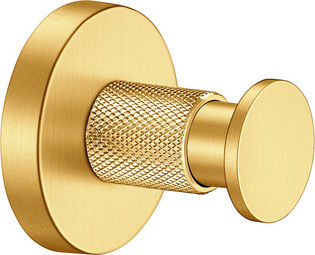 Sanco Dorian Bathroom Hook Single with Screws 103x5cm Brown