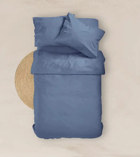 Borea Cearceaf Solid De Pat Single Cu Hugger Din Cauciuc 100x200+25cm Maro