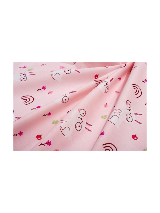 Dimcol Set Baby Bettlaken Für Krippe Baumwolle Rabbit Garden 585 Mehrfarbig 120x160cm 3 Stück
