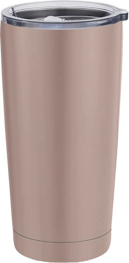 Klikareto Thermos Bottle 600ml with Double Inner Metal Lining of Excellent Quality and Wear Resistance in Pink Colour Modern and Practical Choice to Maintain the Temperature of Your Beverage