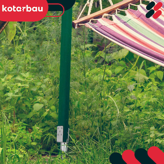 Kotarbau Galvanized Screw with Diameter M81 and Length 710mm 2 Pieces 4.536kg