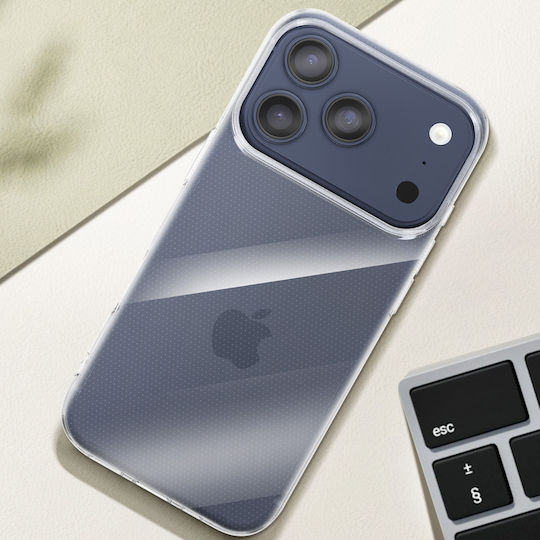 Mayaxess Handyhülle iPhone 17 Pro Stoßfest Weiche Silikon Verstärkte Kanten Transparente