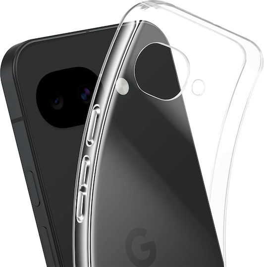 Bigben Handyhülle Google Pixel 10a Stoßfest Weiches Tpu Anti-Gelbstellung Transparent