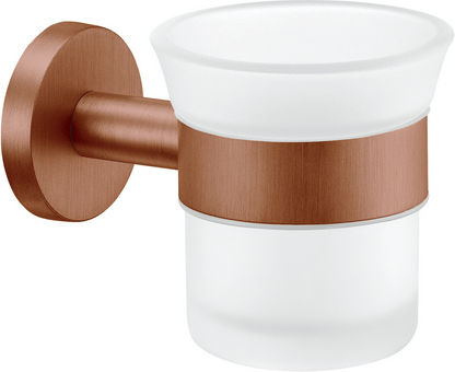 Sanco Gaea 121201-A75 Wandmontierte Glas-Getränkehalter Braun