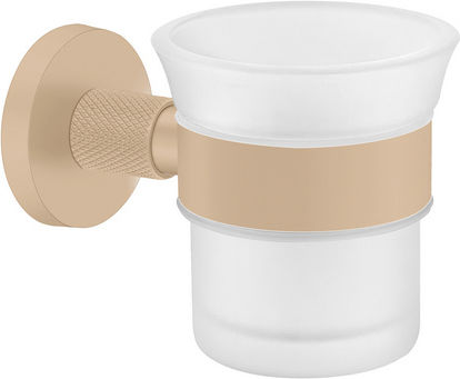 Sanco Dorian Wandmontierte Getränkehalter Glas Beige