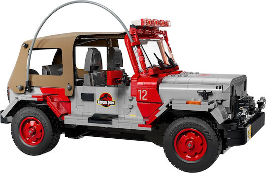 LEGO Jurassic World Jurassic Park Jeep Wrangler За 18+ Години 1924 Бройки