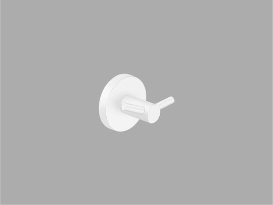 Sanco Ergon Double Bathroom Hook With Screws Bronze