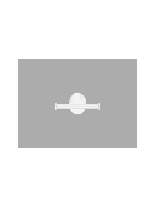Sanco Elysian Double Bathroom Hook With Screws Bronze