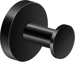 Sanco Gaea Single Bathroom Hook With Screws Silver