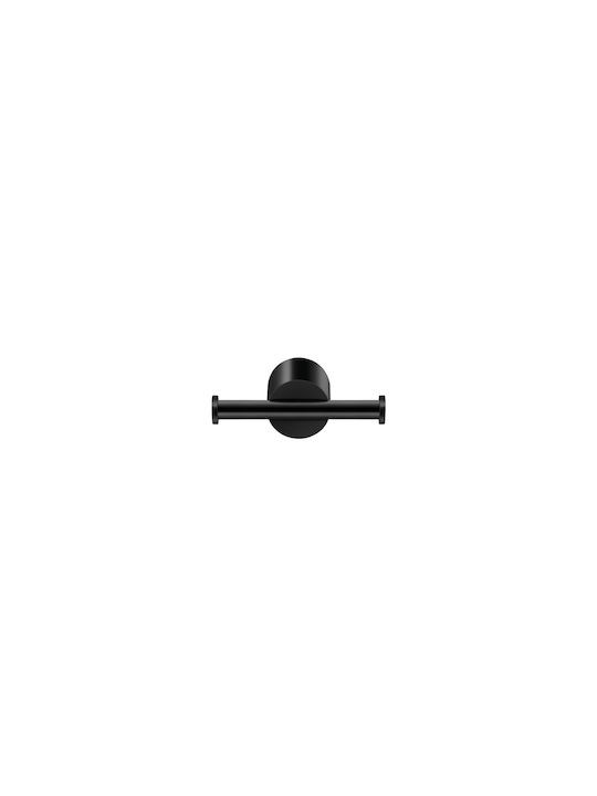 Sanco Elysian Double Bathroom Hook With Screws Bronze