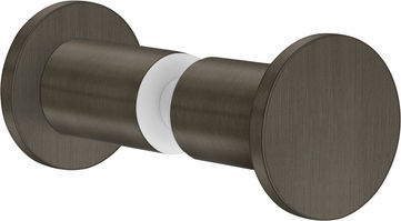 Sanco Glass Double Bathroom Hook With Screws Bronze