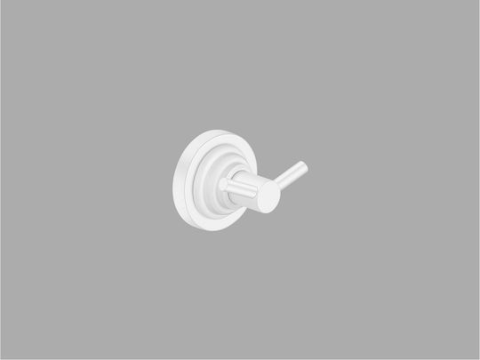 Sanco Vintage Double Bathroom Hook With Screws Bronze