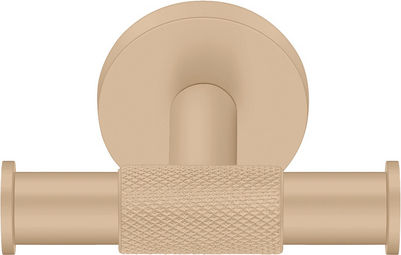 Sanco Dorian 121318-M102 Double Bathroom Hook With Screws Silver