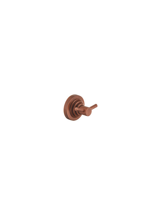Sanco Vintage Double Bathroom Hook With Screws Bronze