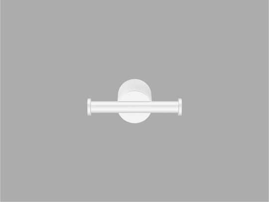 Sanco Lithos 121118-M25 Double Bathroom Hook With Screws Bronze