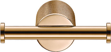 Sanco Lithos 121118-M25 Double Bathroom Hook With Screws Bronze
