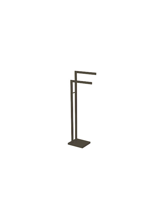 Sanco Bathroom Hooks & Hangers Towel 103x92cm Brown