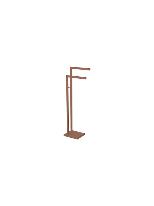 Sanco Bathroom Hooks & Hangers Towel 103x92cm Brown