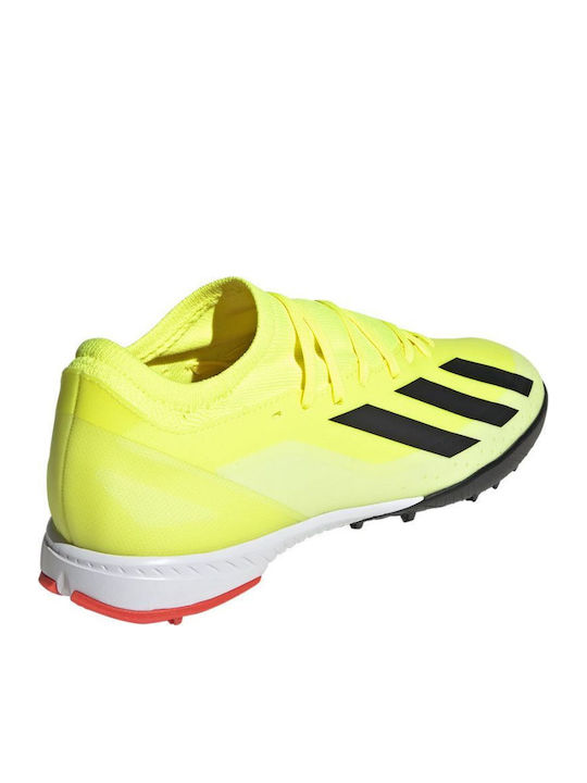 adidas X Crazyfast League Football Shoes with Molded Cleats Team Solar Yellow 2 / Core Black / Cloud White