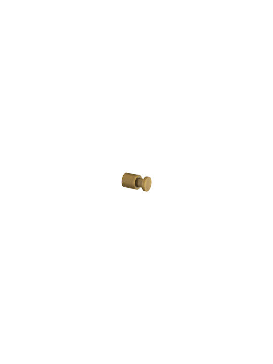 Sanco Ergon 00690-M101 Badezimmerhaken Einzel mit Schrauben Weiß
