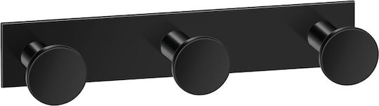 Sanco Bath 00683-M25 Cârlig Triplu Suport Prosoape Montat Pe Perete Cu Șuruburi Bronz