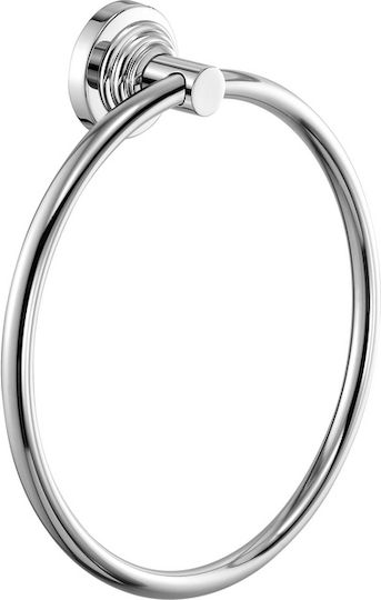 Sanco Vintage Bathroom Hook Ring Single with Screws