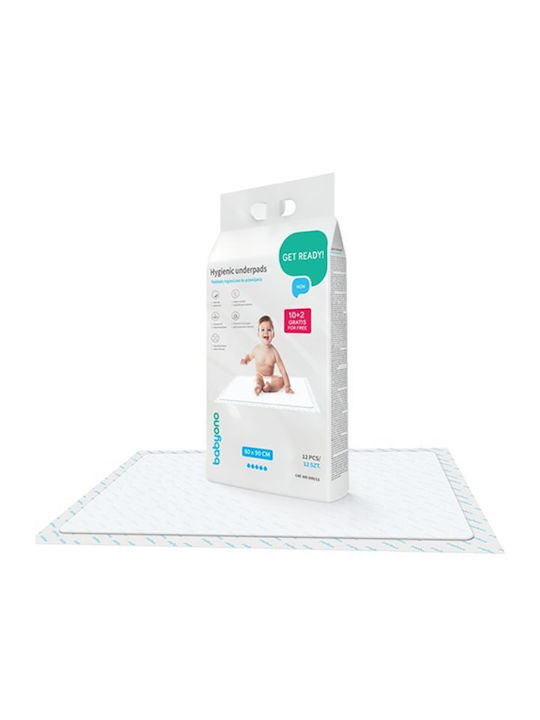 Babyono Σελτεδάκι μιας Χρήσης 60x90cm 10τμχ Babyono Σελτεδάκι μιας Χρήσης 60x90cm 10τμχ