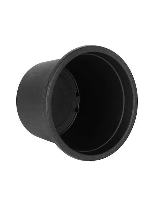 Vilde Γλάστρα Πλαστική Black 20x20εκ.