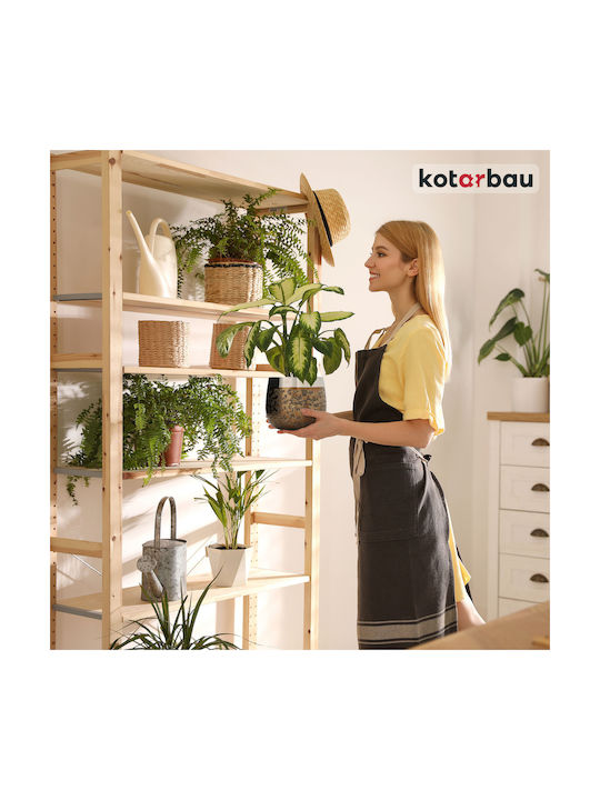 Kotarbau Σετ 2 Γλάστρες Πήλινες Gold Kotarbau Σετ 2 Γλάστρες Πήλινες Gold