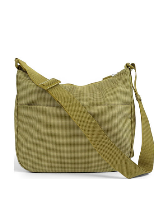 Fabric Women's Shoulder Bag Yellow