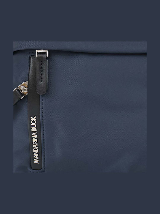 Fabric Women's Shoulder Bag Blue