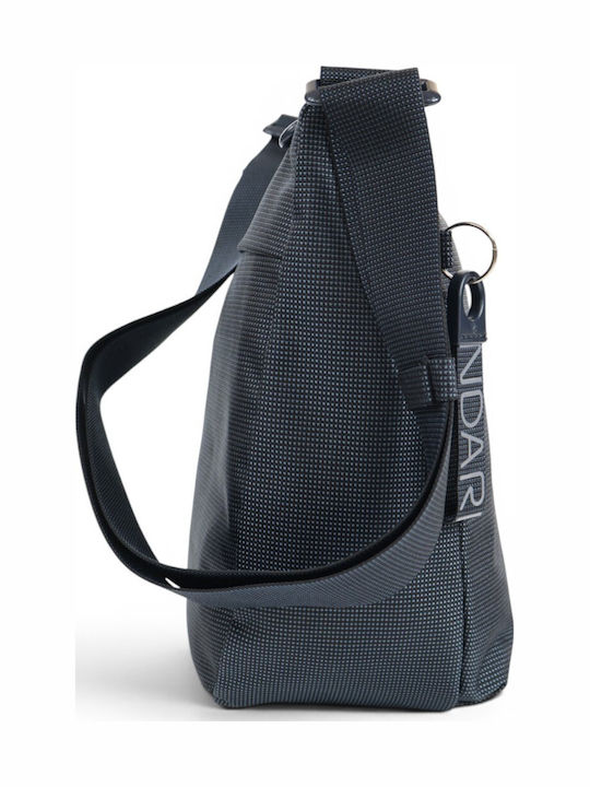 Fabric Women's Shoulder Bag Blue