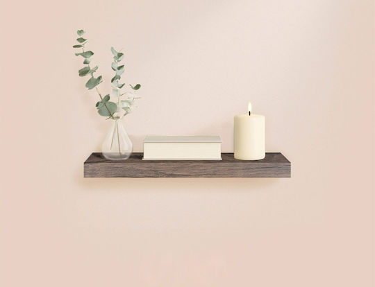 Wandregal Floating Noyer 75x22.8x3.4cm
